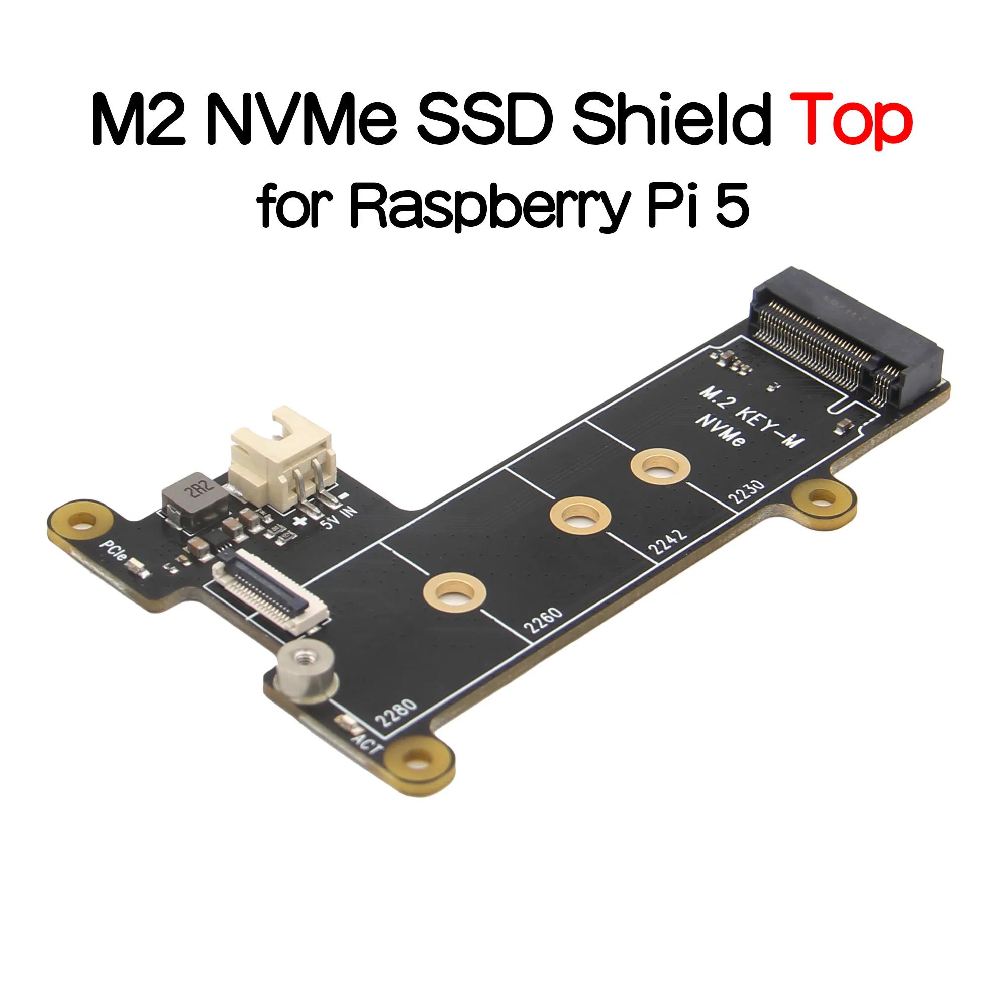 Geekbord Raspberry Pi 5 M.2 NVMe SSD ǵ PCIe ֺ  (X1001)